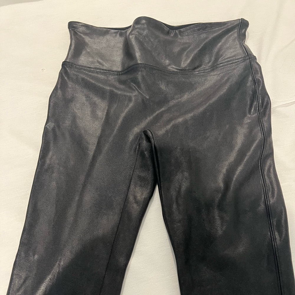 Spanx faux leather leggings